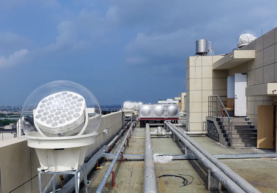 太阳光谱传输与建筑集成的技术评估